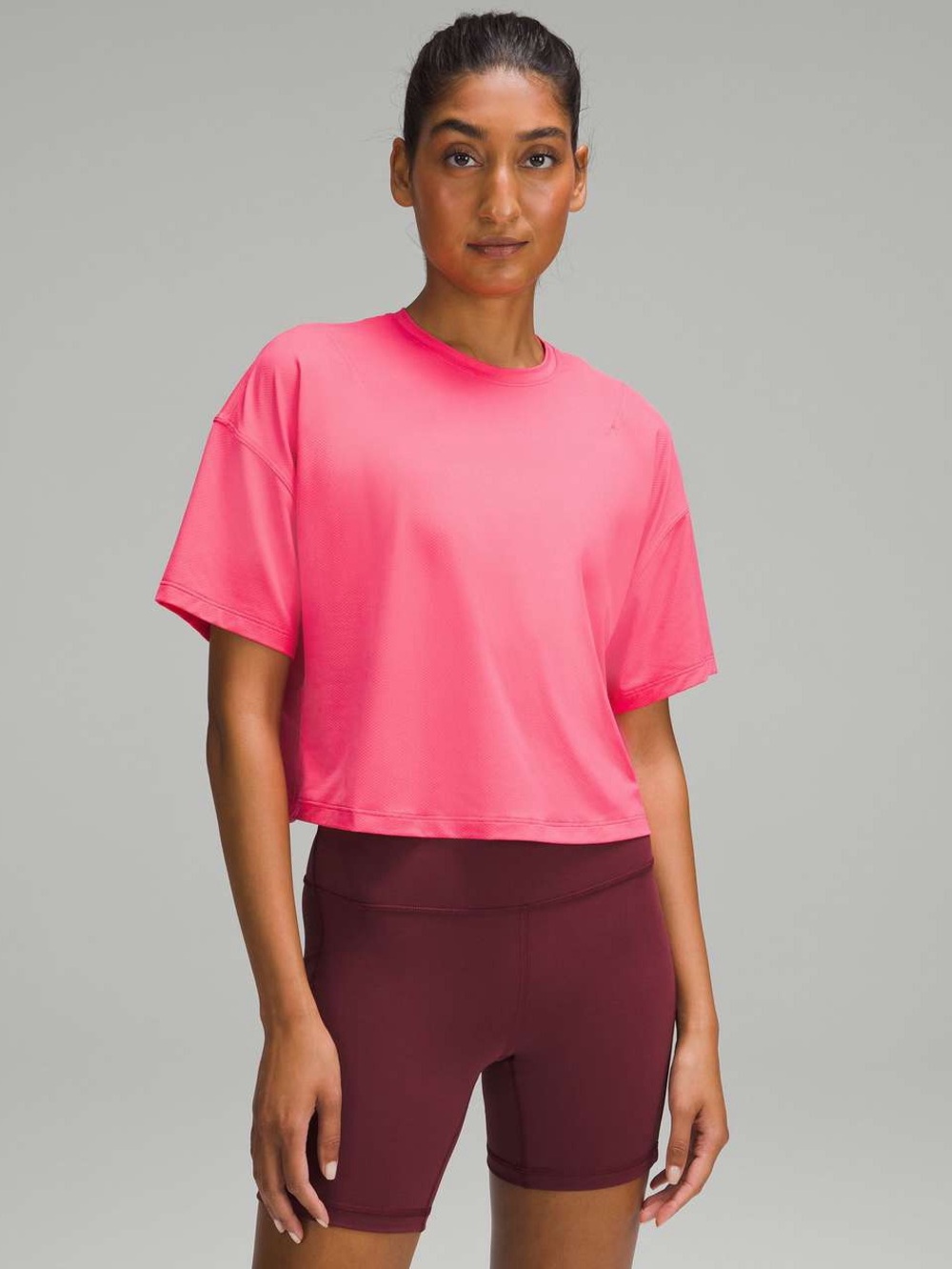 Lululemon Abrasion-Resistant Training T-Shirt in Lip Gloss Size 4